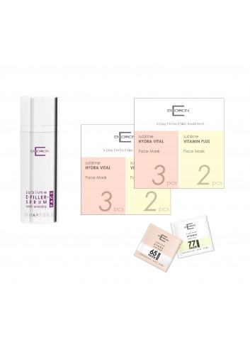Buy Emotion 5-Day Perfect Skin Treatment Mask (2 Packs), Get E-Filler® Anti-Wrinkle Face Serum 30ml 1 pc for Free