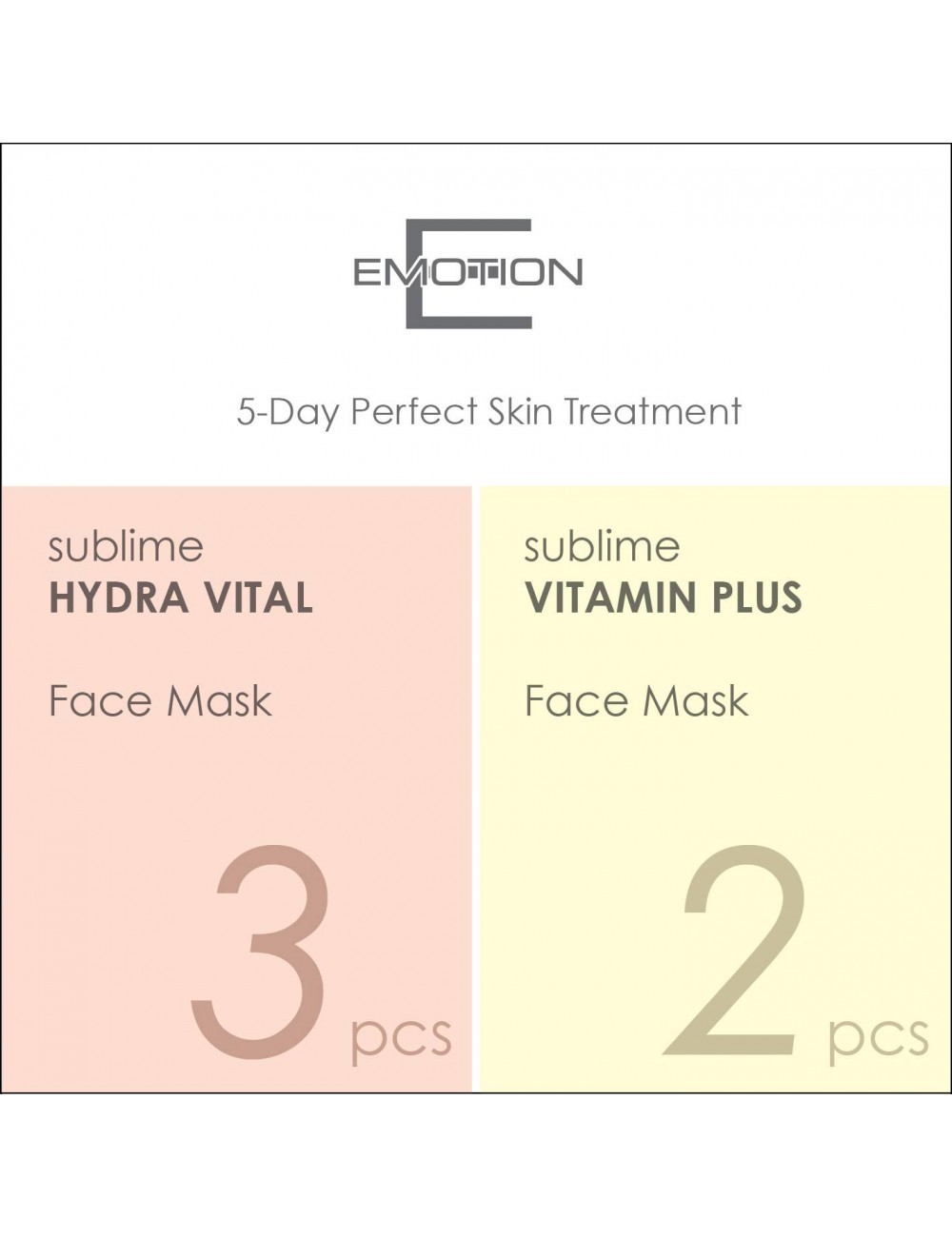 Emotion 5-Day Perfect Skin Treatment Mask (5 pcs)