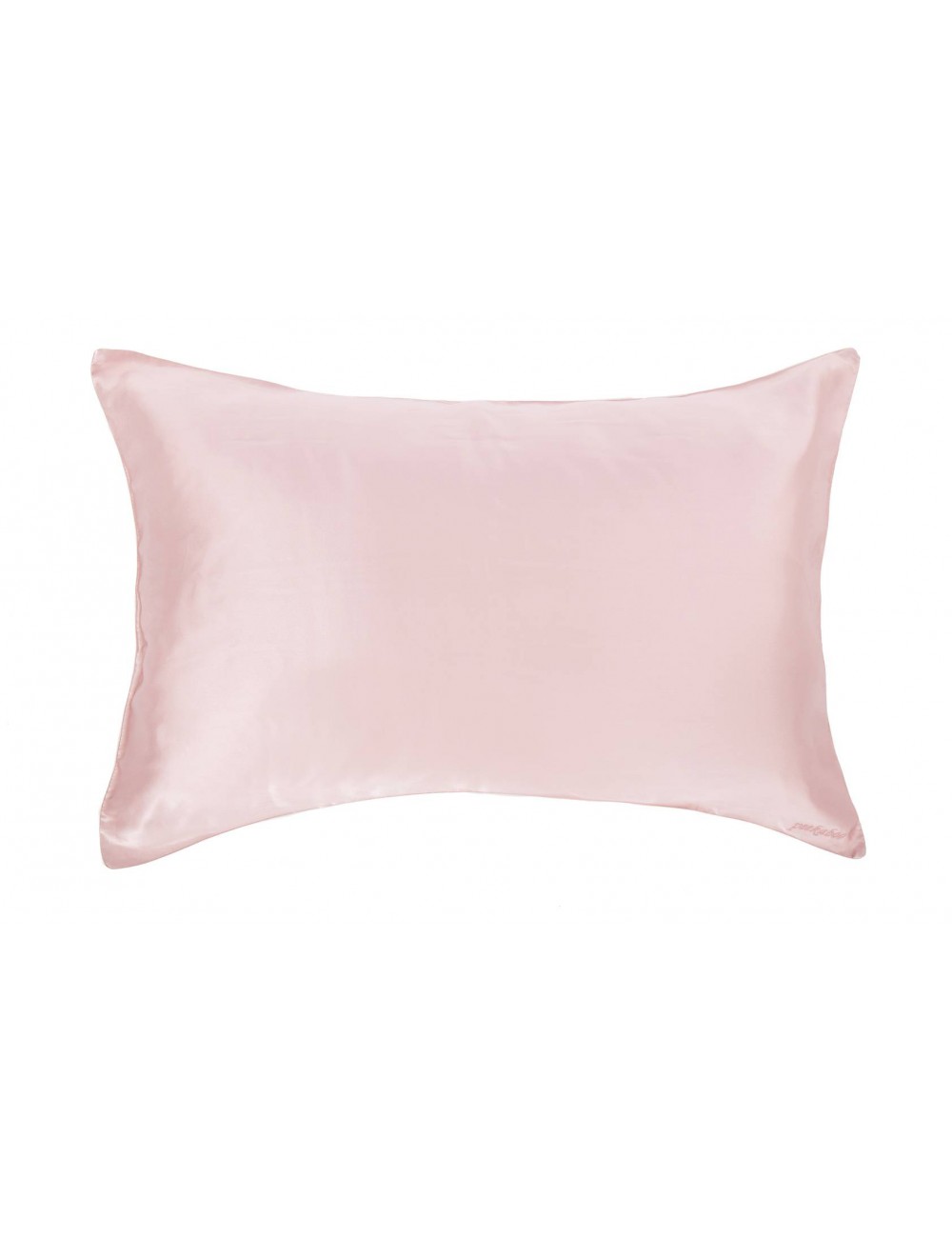 PEEKABOO 絲綢枕頭套 (粉色)